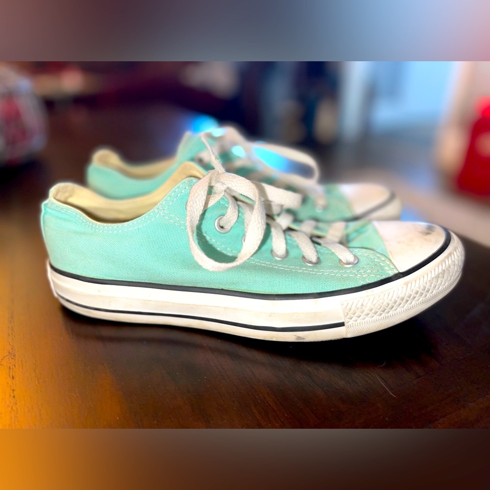 Unisex Mint Green Converse Men’s 6 & Wmns 8